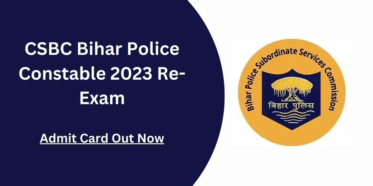 CSBC Bihar Police Constable 2023 Re-Exam