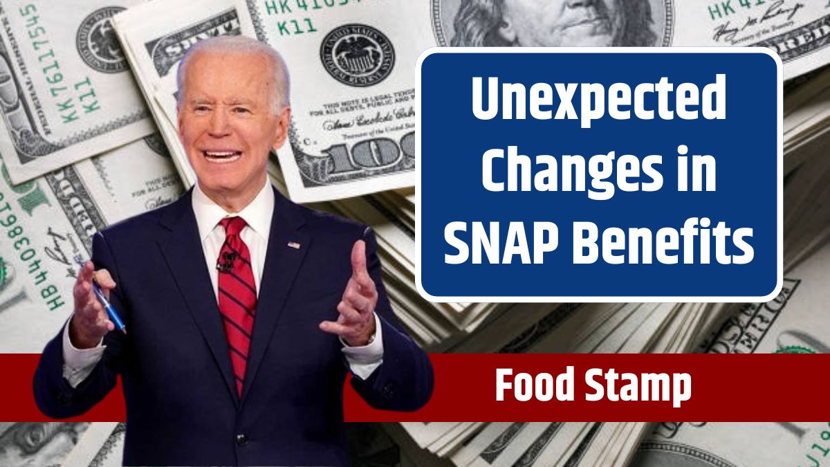 Unexpected Changes in SNAP Benefits